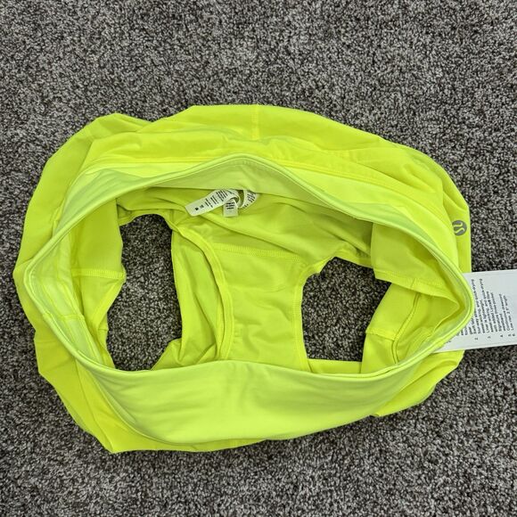 Lululemon Speed Up LR 2.5” Yellow Highlighter Neon Shorts Size 8 NWT - Picture 6 of 10